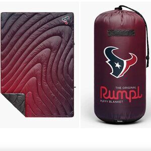 Original RUMPL NFL Houston Texans Puffy Blanket NEW